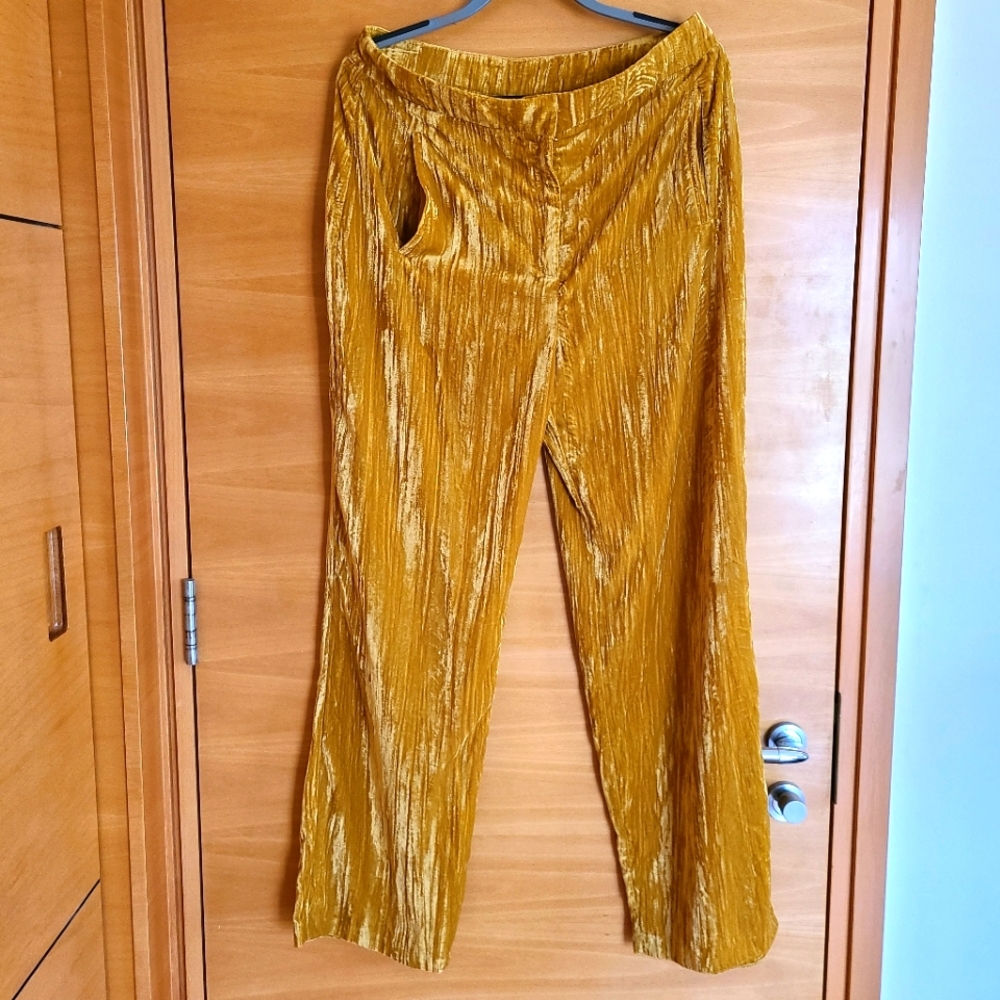 Topshop Velvet Pants